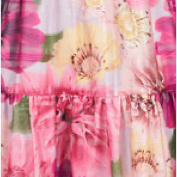 Kay Unger New York NWT size 0-2 floral pockets - Picture 3 of 9
